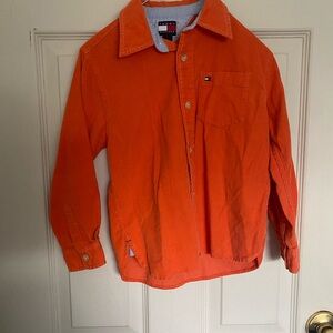 Tommy Hilfiger Bright Orange Shirt